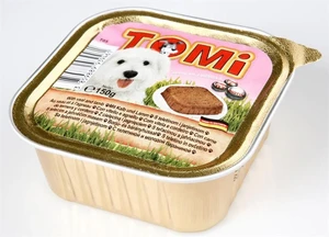 TOMI מעדן עגל וכבש לכלב